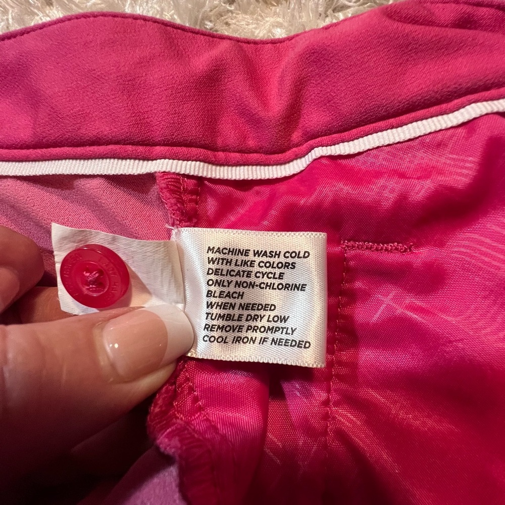 Lady Hagen Pink Golf Shorts Size 6 Stretch Performance Walking Shorts - Picture 13 of 13